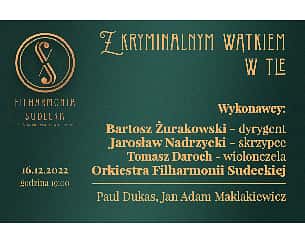 Bilety na koncert Z kryminalnym wątkiem w tle w Wałbrzychu - 16-12-2022