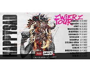 Bilety na koncert HAPPYSAD - ZWIERZ TOUR w Rzeszowie - 27-11-2022