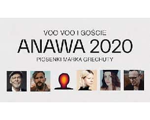 Bilety na koncert Voo Voo ANAWA 2020: Waglewski i goście w Krakowie - 19-10-2022