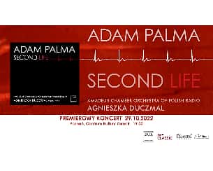 Bilety na koncert Adam Palma Second Life w Poznaniu - 29-10-2022