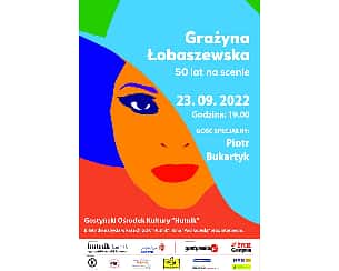 Bilety na koncert Grażyna Łobaszewska - 50 lat na scenie w Gostyniu - 23-09-2022