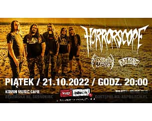 Bilety na koncert HORRORSCOPE + Rat King + Forbidden Omen w Sosnowcu - 21-10-2022