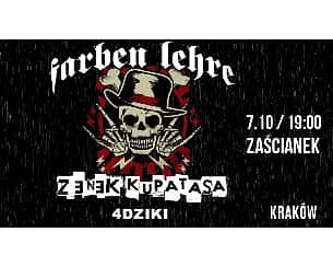 Bilety na koncert 35-lecie Farben Lehre + Zenek + 4dziki w Krakowie - 07-10-2022