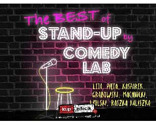 Bilety na kabaret Comedy Lab - Laboratorium Komedii - The best of STAND-UP by Comedy Lab w Krakowie - 02-10-2022