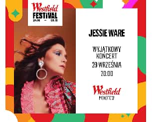 Bilety na koncert Jessie Ware w Westfield Mokotów w Warszawie - 29-09-2022