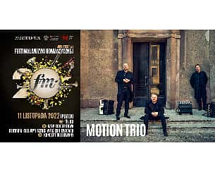 Bilety na koncert Motion Trio w Skierniewicach - 11-11-2022
