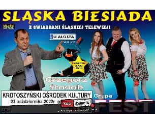 Bilety na koncert Biesiada Śląska - Śląska Biesiada w Krotoszynie - 23-10-2022