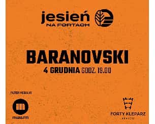 Bilety na koncert Baranovski | Kraków | 04.12 - 04-12-2022