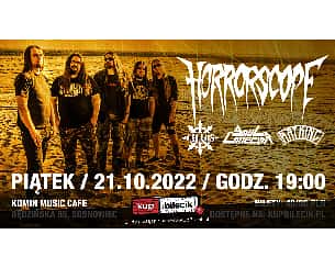 Bilety na koncert HORRORSCOPE + Rat King + Chaos + Soul Collector w Sosnowcu - 21-10-2022