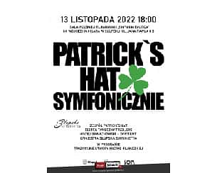 Bilety na koncert Patrick's Hat Symfonicznie Słupska Sinfonietta - 13-11-2022