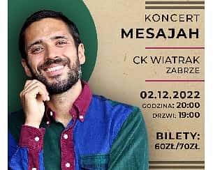 Bilety na koncert MESAJAH w Zabrzu - 02-12-2022
