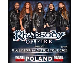 Bilety na koncert RHAPSODY OF FIRE + support w Warszawie - 19-04-2023
