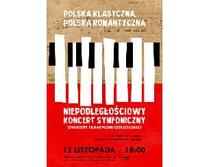 Bilety na koncert Niepodległościowy Koncert Symfoniczny  w Słubicach - 12-11-2022