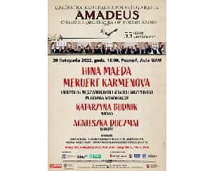 Bilety na koncert Amadeus Laureaci Konkursu Wieniawskiego w Poznaniu - 20-11-2022
