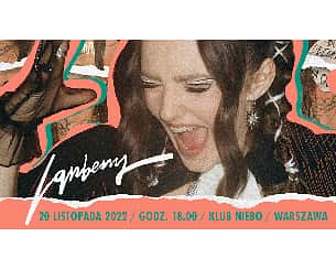 Bilety na koncert Lanberry "Obecna" w Warszawie - 20-11-2022