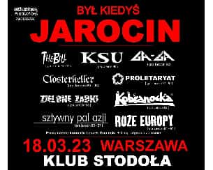 Bilety na koncert Był Kiedyś Jarocin | Warszawa - 18-03-2023