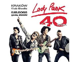 Bilety na koncert Lady Pank - 40-lecie | Kraków - 08-12-2022