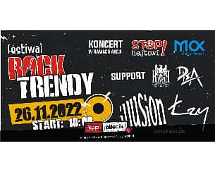 Bilety na Festiwal Rock Trendy 2022 - Festiwal Rock Trendy STARTUJE