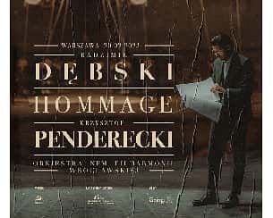 Bilety na koncert Radzimir Dębski HOMMAGE Krzysztof Penderecki |2023| Warszawa № 2 - 20-02-2023