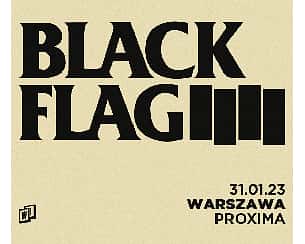 Bilety na koncert Black Flag | Warszawa - 31-01-2023