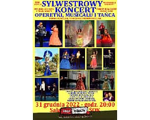 Bilety na koncert Sylwestrowy Koncert Operetki, Musicalu i Tańca w Świdnicy - 31-12-2022