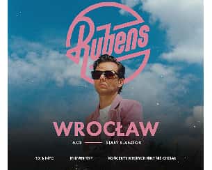 Bilety na koncert Rubens | Wrocław - 16-03-2023