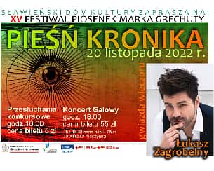 Bilety na XV Festiwal Piosenek Marka Grechuty „Pieśń Kronika" 2022