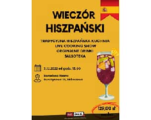 Bilety na koncert Wieczór Hiszpański |  music, food & dance w Barcelona Rooms & Restaurant w Mikoszewie - 03-12-2022