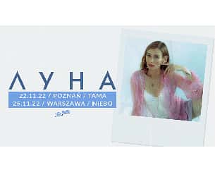 Bilety na koncert Luna (ЛУНА) w Warszawie - 25-11-2022