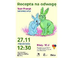 Bilety na koncert Teatr Promyk - "Recepta na Odwagę" w Andrychowie - 27-11-2022