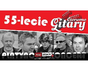 Bilety na koncert Czerwone Gitary - 55 lecie - Platynowy koncert w Oświęcimiu - 05-02-2023
