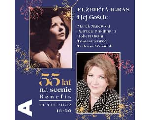 Bilety na koncert 55 lat z piosenką – benefis Elżbiety Igras w Warszawie - 18-12-2022