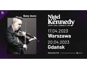 Bilety na koncert Nigel Kennedy & Band "Spiritual Connection" w Gdańsku - 20-04-2023