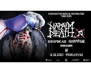 Bilety na koncert Napalm Death + Dropdead + Siberian Meat Grinder + Esescuela Grind we Wrocławiu - 12-02-2023