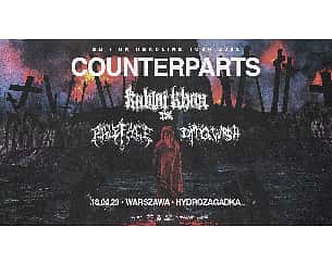 Bilety na koncert Counterparts w Warszawie - 18-04-2023