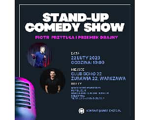 Bilety na kabaret Stand Up Comedy Przemek Grajny I Piotr Przytuła w Warszawie - 22-02-2023