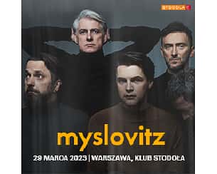 Bilety na koncert MYSLOVITZ w Warszawie - 29-03-2023
