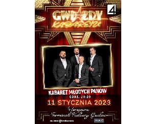 Bilety na kabaret Gwiazdy Kabaretu - realizacja telewizji TV4 - Kabaret Młodych Panów w Warszawie - 11-01-2023
