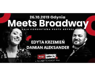 Bilety na koncert Edyta Krzemień, Damian Aleksander - Gdynia meets Broadway - Gdynia meets Broadway - 26-10-2019