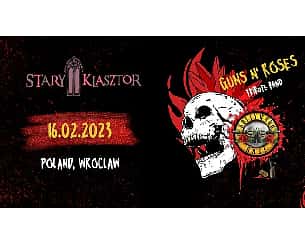Bilety na koncert TRIBUTE TO GUNS N'ROSES Hollywood Rose (Węgry) we Wrocławiu - 16-02-2023