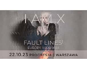 Bilety na koncert IAMX - Fault Lines 2023 we Wrocławiu - 24-10-2023