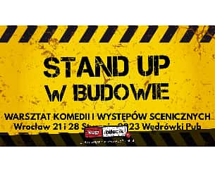 Bilety na kabaret Stand-up w budowie vol. 3 - Warsztaty komediowe we Wrocławiu - 28-01-2023