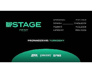 Bilety na koncert Rap Stage Fest w Poznaniu - 11-02-2023