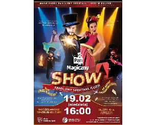 Bilety na spektakl Pan Magiczny Show - familijny spektakl iluzji - Wodzisław Śląski - 19-02-2023