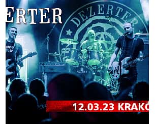 Bilety na koncert DEZERTER / Kraków - 12-03-2023