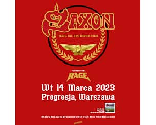 Bilety na koncert SAXON 'Seize the Day World Tour' w Warszawie - 14-03-2023
