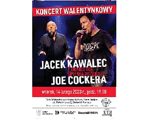 Bilety na koncert Przeboje Joe Cockera śpiewa Jacek Kawalec z Orkiestrą w Zielonkach-Parceli - 14-02-2023