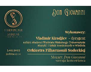Bilety na koncert Don Giovanni w Wałbrzychu - 03-02-2023