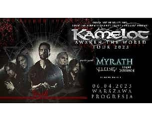 Bilety na koncert Kamelot + Myrath + Eleine + League Of Distortion w Warszawie - 06-04-2023