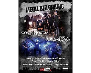Bilety na koncert CoverNostra & SPATIAL - Metal bez granic! w Sosnowcu - 20-01-2023